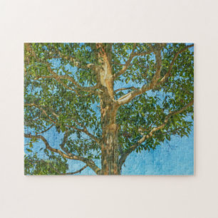 Joli Arbre Art avec Puzzle Blue Sky