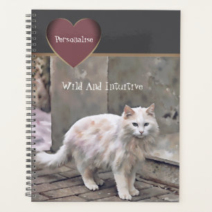 Joli blanc Cat Wild Citation Grey Journal