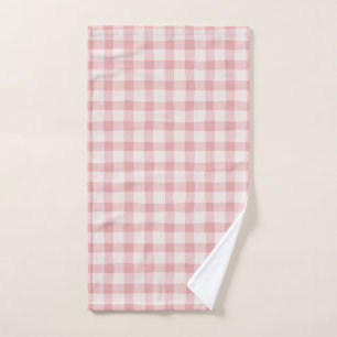 Joli bonbon rose pastel plaid