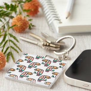 joli cadeau d'animal de toucan tropical mignon pou