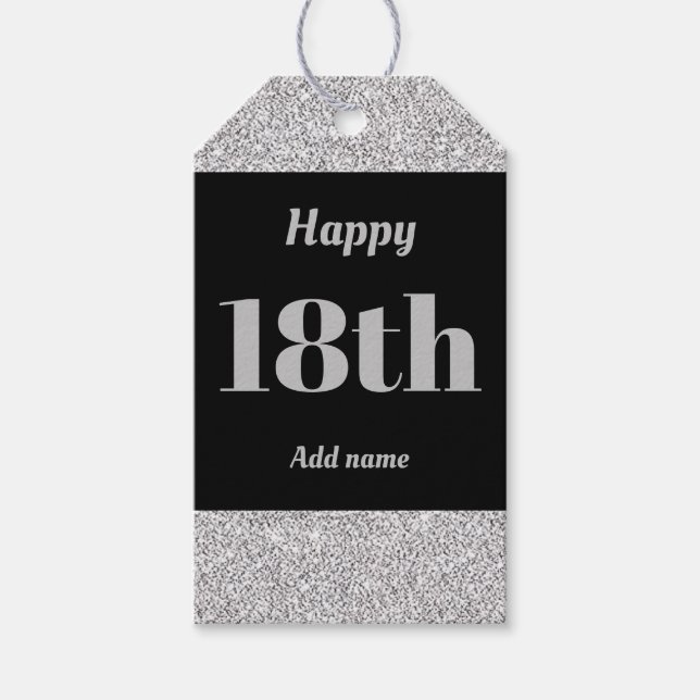 joli cadeau d'anniversaire personnalisé étiquettes (Devant)