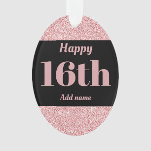 Joli cadeau d'anniversaire personnalisé ornement 1