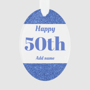 Joli cadeau d'anniversaire personnalisé ornement 5