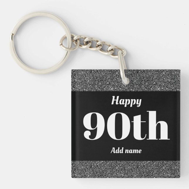 joli cadeau d'anniversaire personnalisé porte - cl (Devant)