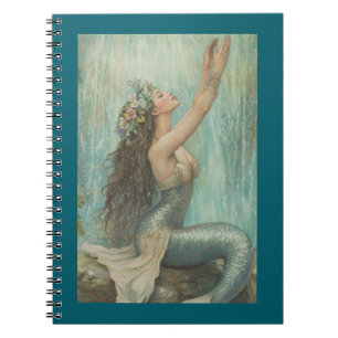 Joli cahier scolaire de sirène