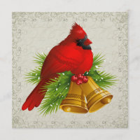 Joli Cardinal Elegance Invitation