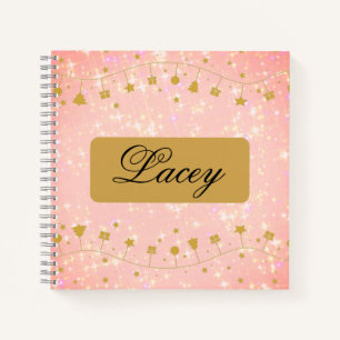 Joli carnet personnalisé girlie