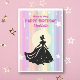 Joli ! Carte de voeux pour l'anniversaire de la fi