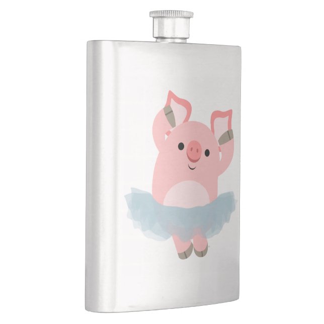 Joli Cartoon Ballerina Pig Classique Flacon (Droite)