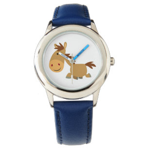 Joli Cartoon Cheval Montre