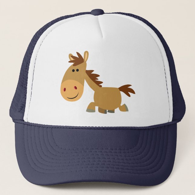 Joli Casquette de Cheval de Cartoon Doux (Devant)
