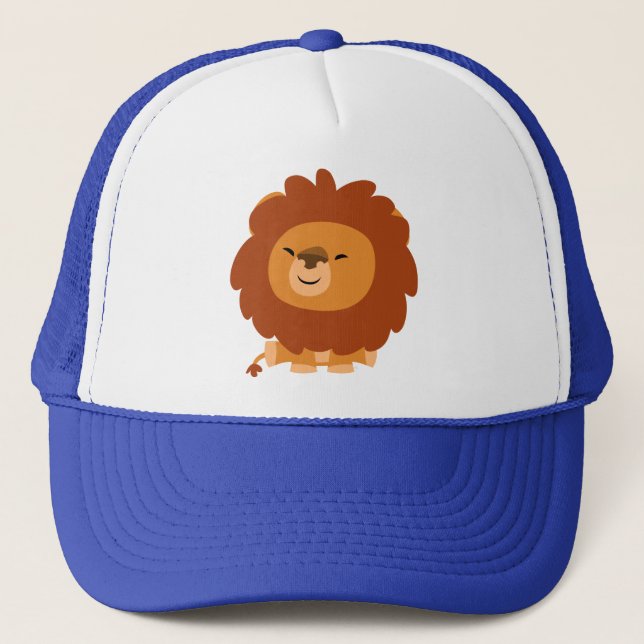Joli Casquette de Lion caricaturé (Devant)