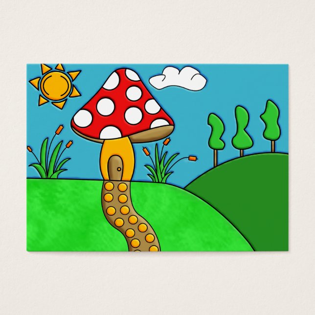 joli champignon rouge (Devant)