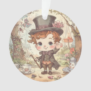 Joli Chapelier Fou Artistique Bois Fantaisiste Mer