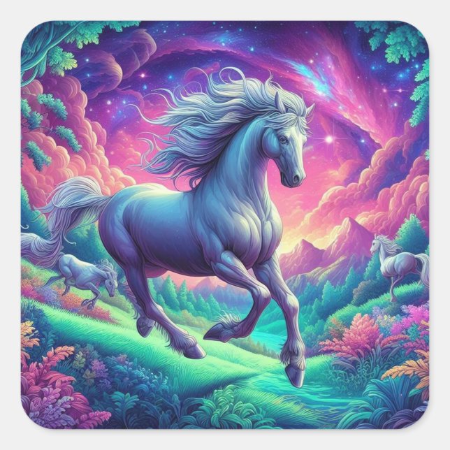 Joli cheval Sticker (Devant)