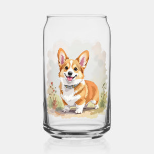Joli chien Corgi gallois Pembroke rouge