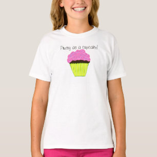 Joli comme un T-shirt Cupcake Pink Cupcake Girls