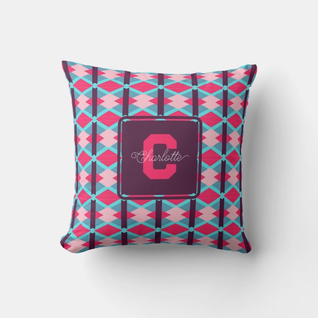 Joli Coussin à motifs pour chambre pour enfants (Recto)