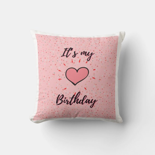 Joli coussin d'anniversaire (Recto)