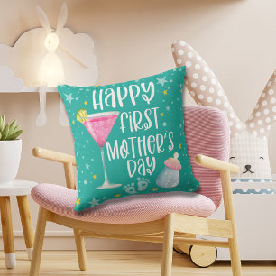 Joli Coussin de Lancer pour la Fête des Mères "Mig