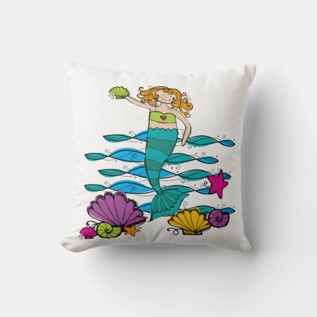 Joli Coussin de sirène (Recto)