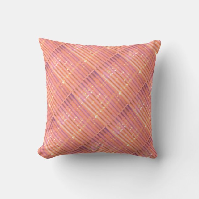 Joli Coussin design Orange (Recto)