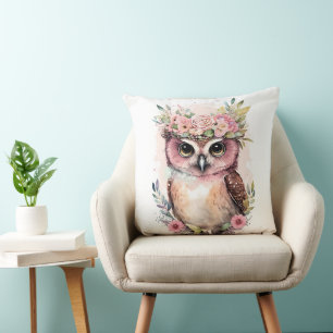 Joli Coussin Owl