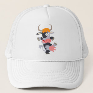 Joli Dancing Casquette de Vache de dessin