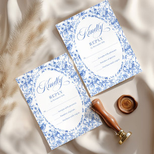 Joli design de RSVP de mariage avec des roses en t