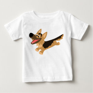 Joli Dessin Allemand Berger Baby T-Shirt
