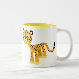 Joli dessin animé Cheetah Mug