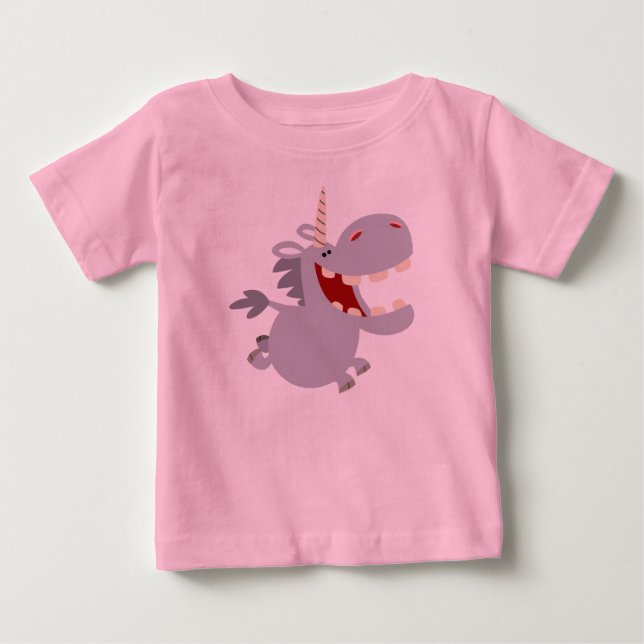 Joli Dessin Dentiste Unicorn T-shirt bébé (Devant)