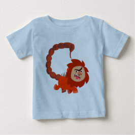 Joli dessin souriant Manticore T-shirt bébé