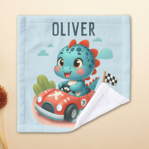 Joli Dino pilote de voiture rapide