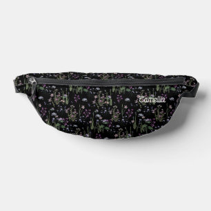 Joli Ditsy FLoral Pattern Noir Violet Nom