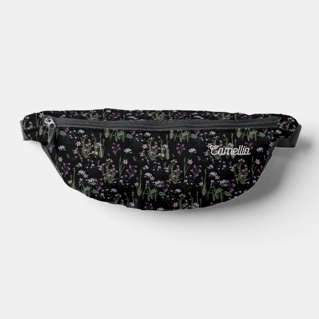 Joli Ditsy FLoral Pattern Noir Violet Nom (Poser)