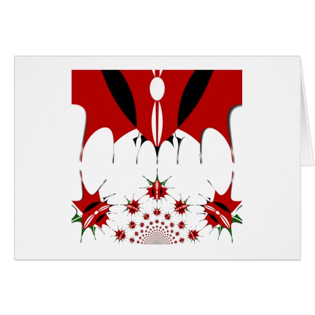 Joli drapeau du Kenya. (Devant horizontal)