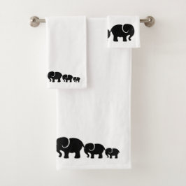 Joli ensemble de serviettes de bain en Eléphant No