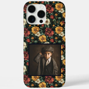 Joli étui personnalisé pour iPhone avec rose pour