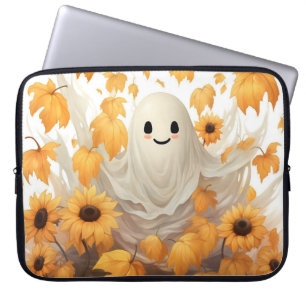 Joli Fantôme avec Sac d'ordinateur portable tourne