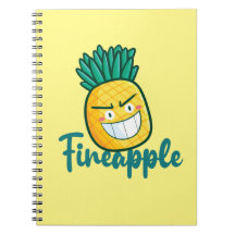 Joli Fineappy Design Carnet en bois