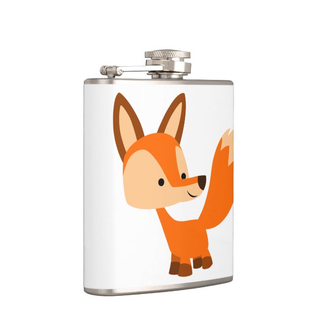 Joli flacon de hanche Fox Cartoon (Droite)
