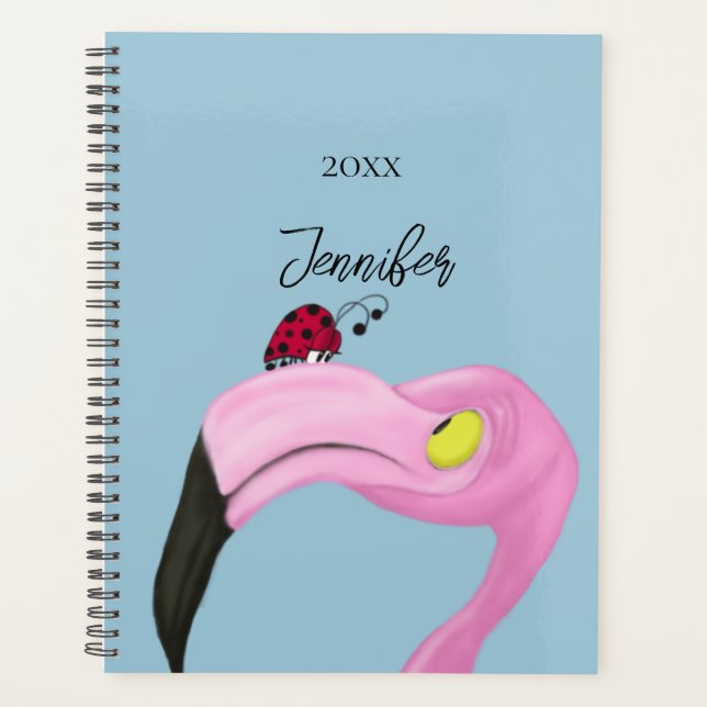 Joli Flamant rose rose (Devant)