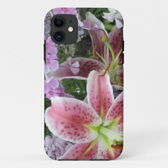 Joli Fleurs iPhone 5 Coque (Dos)