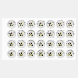 Joli Floral Fabriqué Par Des Étiquettes En Fer