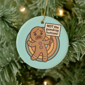 Joli gingy ornement de Noël en pain d'épices