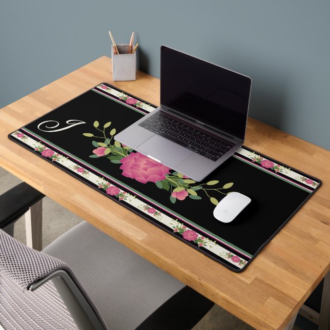 Joli Gras Flower Design Monogramme (Bureau 2)