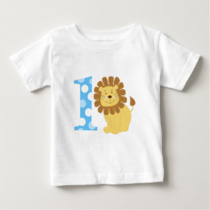 Joli Lion 1er anniversaire Je suis UN T-shirt