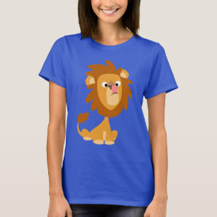 Joli Lion Caricature Silly ! T-shirt femme