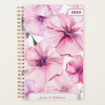 Joli logo personnalisé floral rose aquarelle
